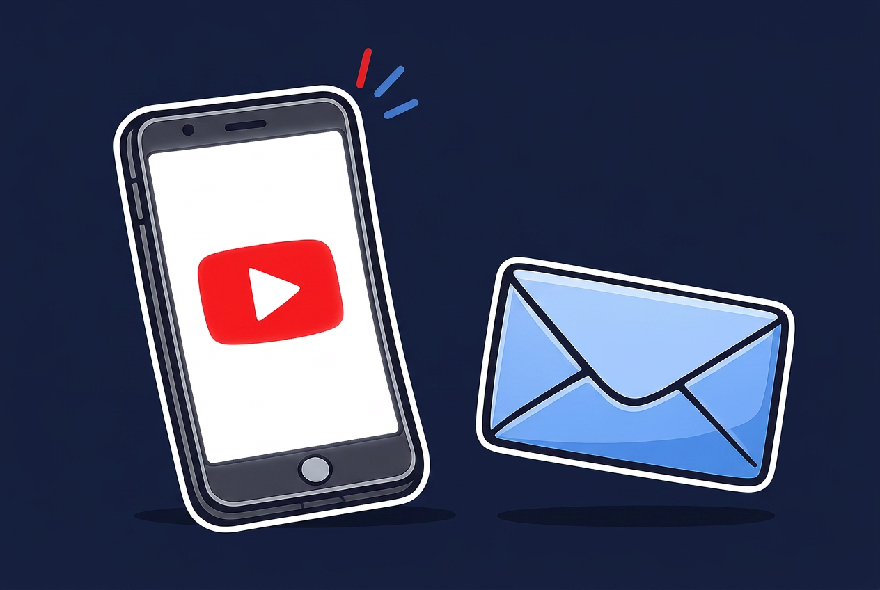 YouTube and email marketing