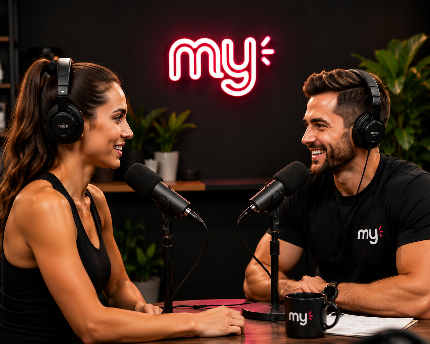 Marketing Muscle Up Show podcast studio